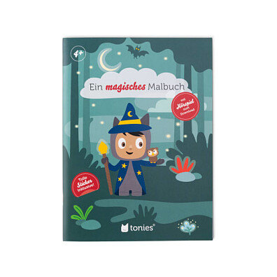 tonies - Toniebox Zubehör Malbuch - Ein magisches Malbuch - Freundschaftstag im Zauberwald