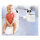 JAMARA BAY Töpfchen Panda 21.5cm Sitzhöhe Max.25KG weiß