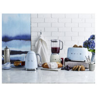 SMEG TSF01PBEU Toaster 2 Scheiben Pastellblau