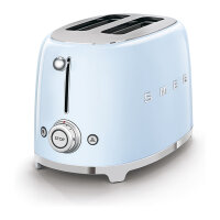 SMEG TSF01PBEU Toaster 2 Scheiben Pastellblau