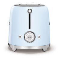 SMEG TSF01PBEU Toaster 2 Scheiben Pastellblau
