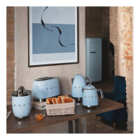 SMEG TSF01PBEU Toaster 2 Scheiben Pastellblau