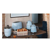SMEG TSF01PBEU Toaster 2 Scheiben Pastellblau