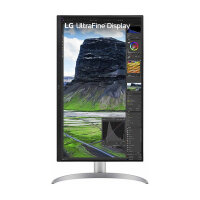 68,47cm/27" (3840x2160) LG UltraFine 27UQ850V-W 16:9 4K IPS 5ms 60Hz HDR400 HDMI DP USB-C Speaker Pivot Silver