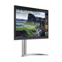 68,47cm/27" (3840x2160) LG UltraFine 27UQ850V-W 16:9 4K IPS 5ms 60Hz HDR400 HDMI DP USB-C Speaker Pivot Silver