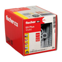 Fischer Dübel SX Plus 10x80 25 St.