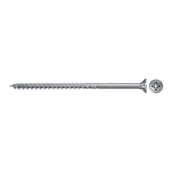 Fischer Spanplattenschraube Power-Fast II 5,0x60 Senkkopf (50 Stck, Teilgewinde, verzinkt)