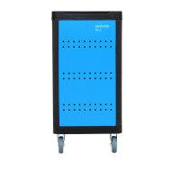 Gedore Werkzeugwagen workster highline (blau/schwarz, inkl. 147 Werkzeuge)