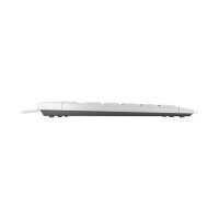 Cherry TAS STREAM KEYBOARD TKL Corded EU-Layout grau
