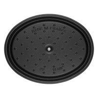Staub La Cocotte 41cm oval schwarz. Gusseisen