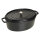 Staub La Cocotte 41cm oval schwarz. Gusseisen
