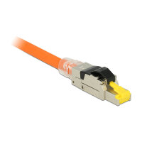 Delock Netzwerkanschluss - RJ-45 (M) - 6.22 cm