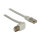 Patchkabel CAT6 DeLOCK RJ-45 S/STP gewinkelt/gerade 0,5m Grey