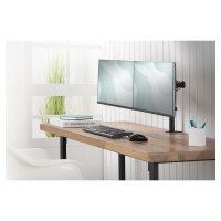 DIGITUS DA-90400 Tischhalterung für 2 Monitore bis 32" 8KG