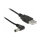 USB DeLock Gleichstomstecker 5,5x2,5mm - USB-A 1,5m black