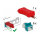 Delock Secure Clip Set LAN-Kabel Sicherheitsschloss Set 6er Red