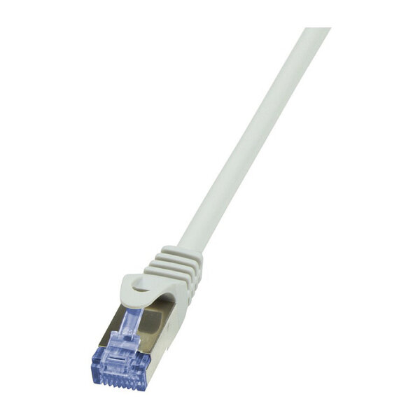 Patchkabel CAT6a RJ45 S/FTP 0,5m Grey LogiLink PrimeLine PIMF LSZH