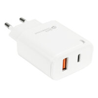 GoodConnections Charger 20W 2-Port USB-A/USB-C Weiß