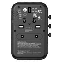 Verbatim UTA-05 65W Universal Reise Ladeadapter GaN III