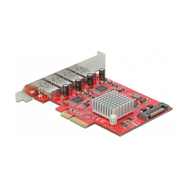 Delock PCI Express card > 4 x USB 3.2 - USB-Adapter - 4 x PCIe 3.0