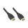 GoodConnections HDMI (ST-ST) 2m Anschlusskabel PREMIUM zertifiziert 4K 60Hz Schwarz