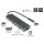 GoodConnections HUB-C001A USB-C HUB 10-Port 2xHDMI  1xDP  1xUSB-C  2xUSB 3.0  1xUSB 2.0  1xRJ45  1xKartenleser Anthrazit