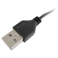 Equip VGA auf HDMI Adapter. mit Audio. schwarz. 15cm