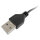 Equip VGA auf HDMI Adapter. mit Audio. schwarz. 15cm