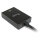 Equip VGA auf HDMI Adapter. mit Audio. schwarz. 15cm
