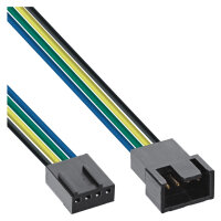INLINE 4pol Molex St/Bu 0,3m