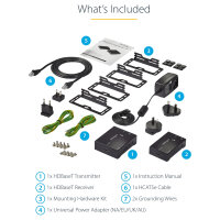 HDMI EXTENDER UEBER CAT5E/CAT6