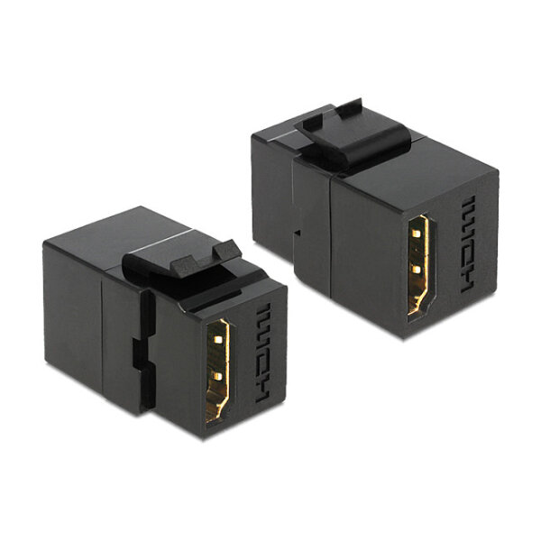 DeLock Keystone HDMI BU > HDMI BU schwa