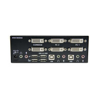 KVM 2 PORT DUAL DVI USB KVM SWITCH