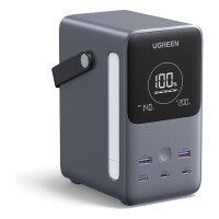 48000mAh 300W Fast Charging Power Bank gray