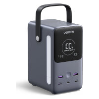 48000mAh 300W Fast Charging Power Bank gray