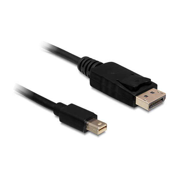 DeLock Kabel mini DP 1.2 St > DP St 0,5