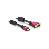 HDMI - DVI 3m vergoldet Delock