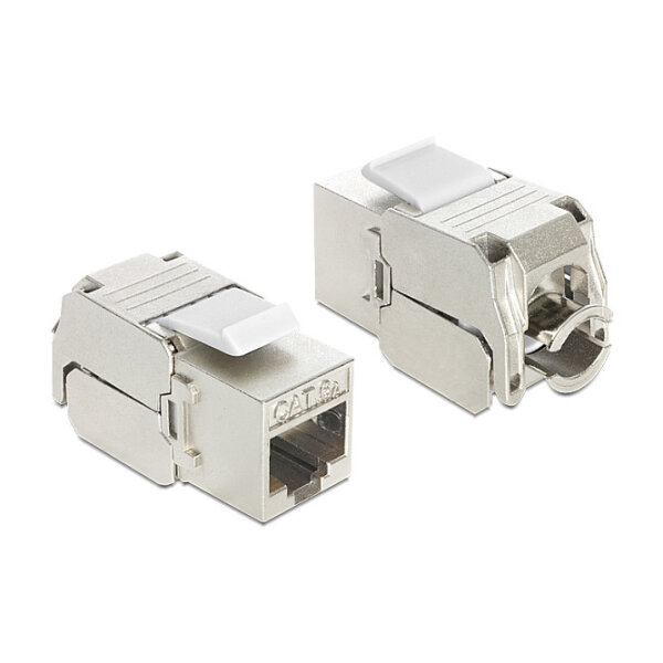 DeLock Keystone Modul RJ45 Buchse > LSA Cat.6A STP