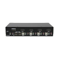 KVM 4 PORT DISPLAYPORT KVM SWITCH