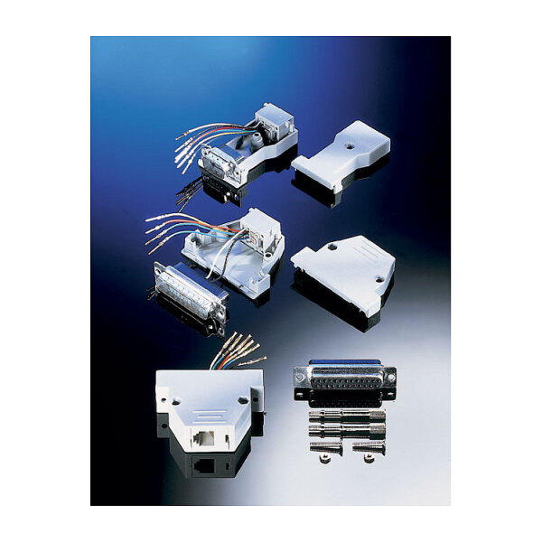 DB25 Stecker-RJ45 Buchse 8P/8C 8Ltg