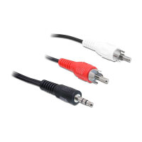 Audio Klinke 3,5mm-> 2xCinch 5m