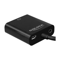 DELOCK Adapter micro HDMI-VGA