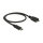 USB3.1 USB Type-C Stecker > USB Typ Micro-B Stecker 0,5 m schwarz Delock