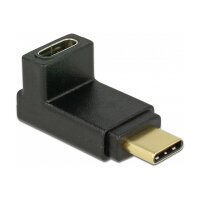 USB3.1 C-C ST-BU Adapter gewinkelt oben/unten Delock