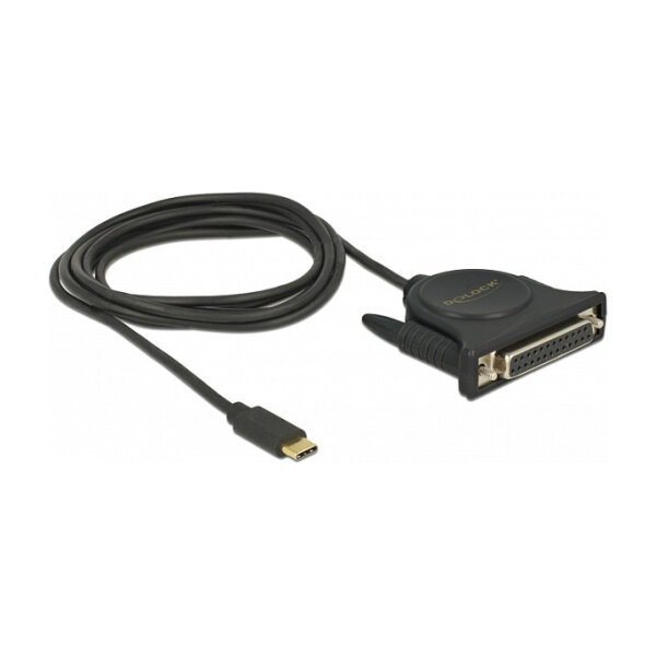 USB C > Adapter Parallel 25-polig 1,80m