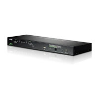 KVM Over IP 8-Port USB - PS/2 VGA KVM Switch with USB Peripheral port ATEN