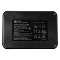 GoodConnections USB Desktop Schnellladestation 200W 10-Port USB-C Schwarz