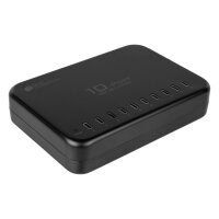 GoodConnections USB Desktop Schnellladestation 200W 10-Port USB-C Schwarz