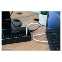 GoodConnections USB Desktop Schnellladestation 200W 10-Port USB-C Schwarz