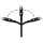 GoodConnections USB-C 2.0 (ST-ST) 1m Anschlusskabel mit Digitalanzeige Textilmantel 100W Schwarz
